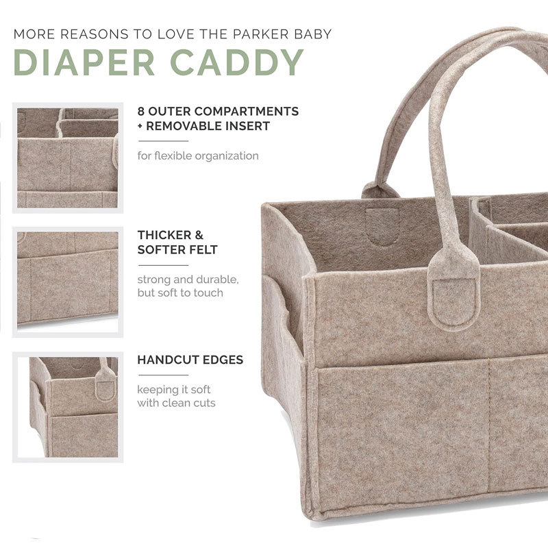 Diaper Caddy - Nursery Storage - Baby Nursery Organiser recension och pris