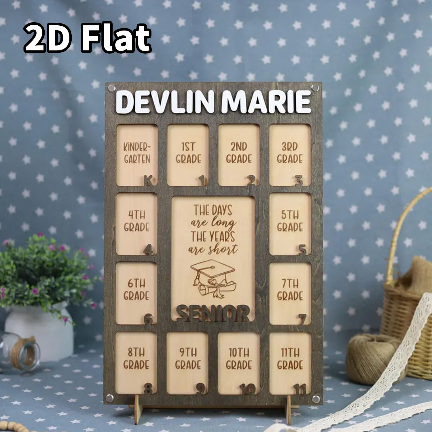 1Pc Custom Grade Photo Frame W - Baby Nursery Home recension och pris