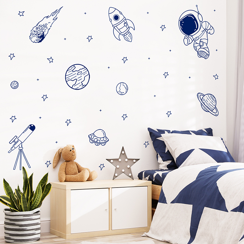 Cartoon Universe Astronaut Pla - Baby Nursery Set Furniture recension och pris