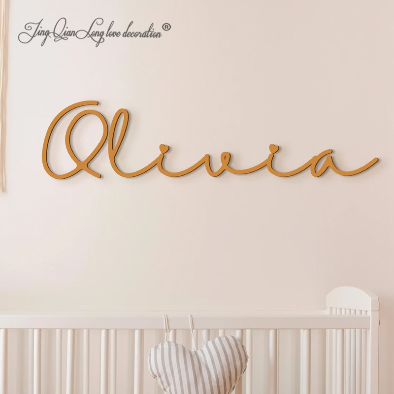 Custom Wooden Baby Name Sign,  - Baby Nursery Name Sign recension och pris