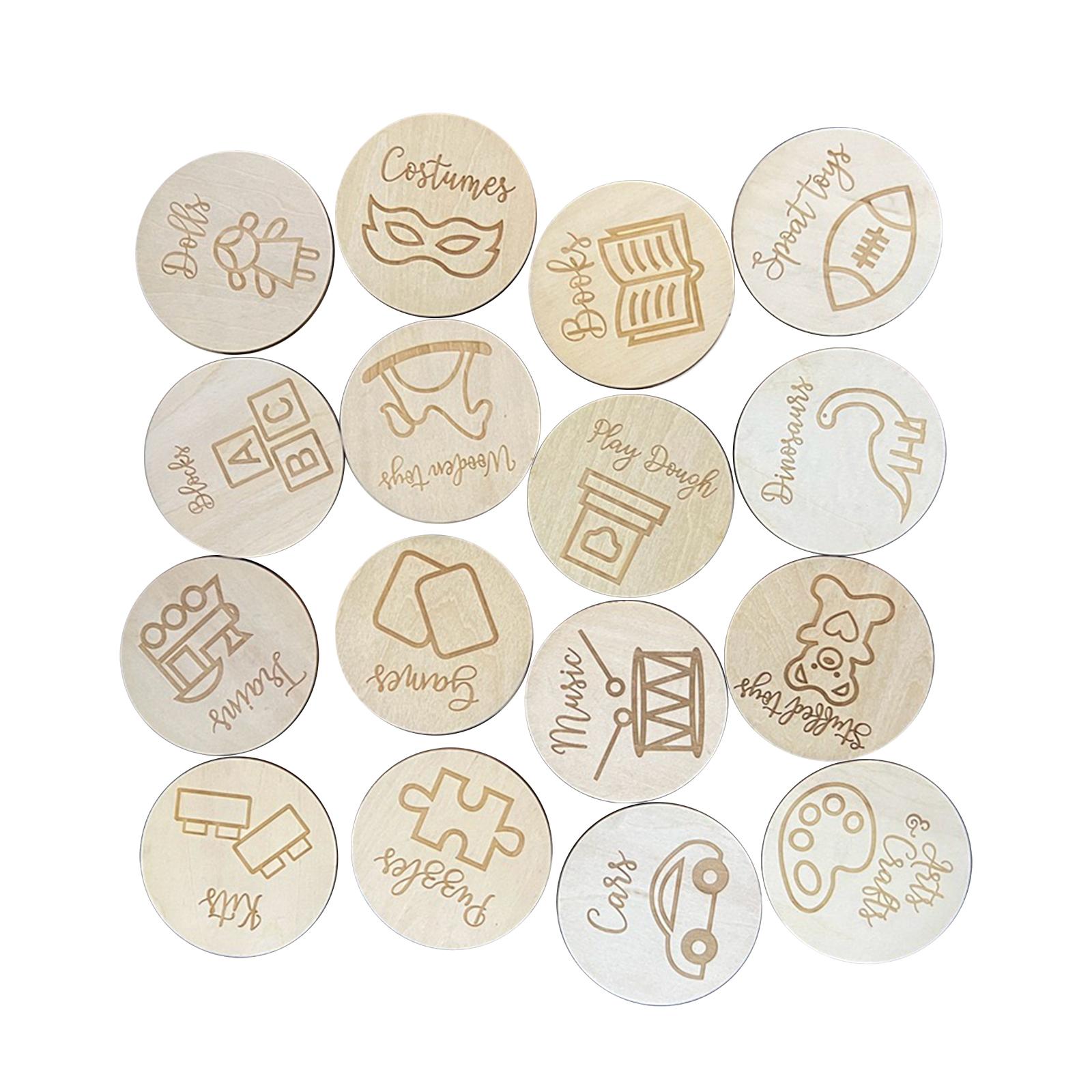 Wooden Storage Tags Baby Nurse - Baby Nursery Bundles recension och pris