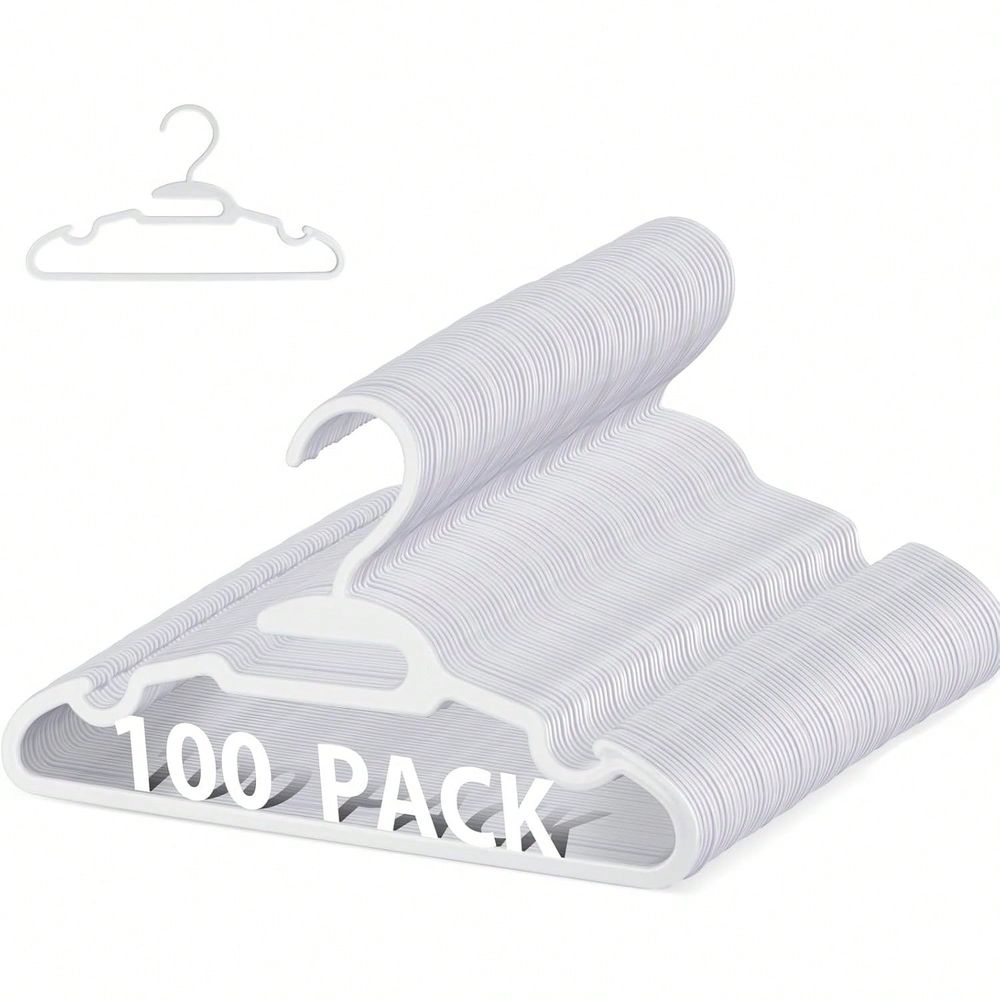 70 100 Pack Kids Hangers Plast - Baby Nursery Hangers recension och pris