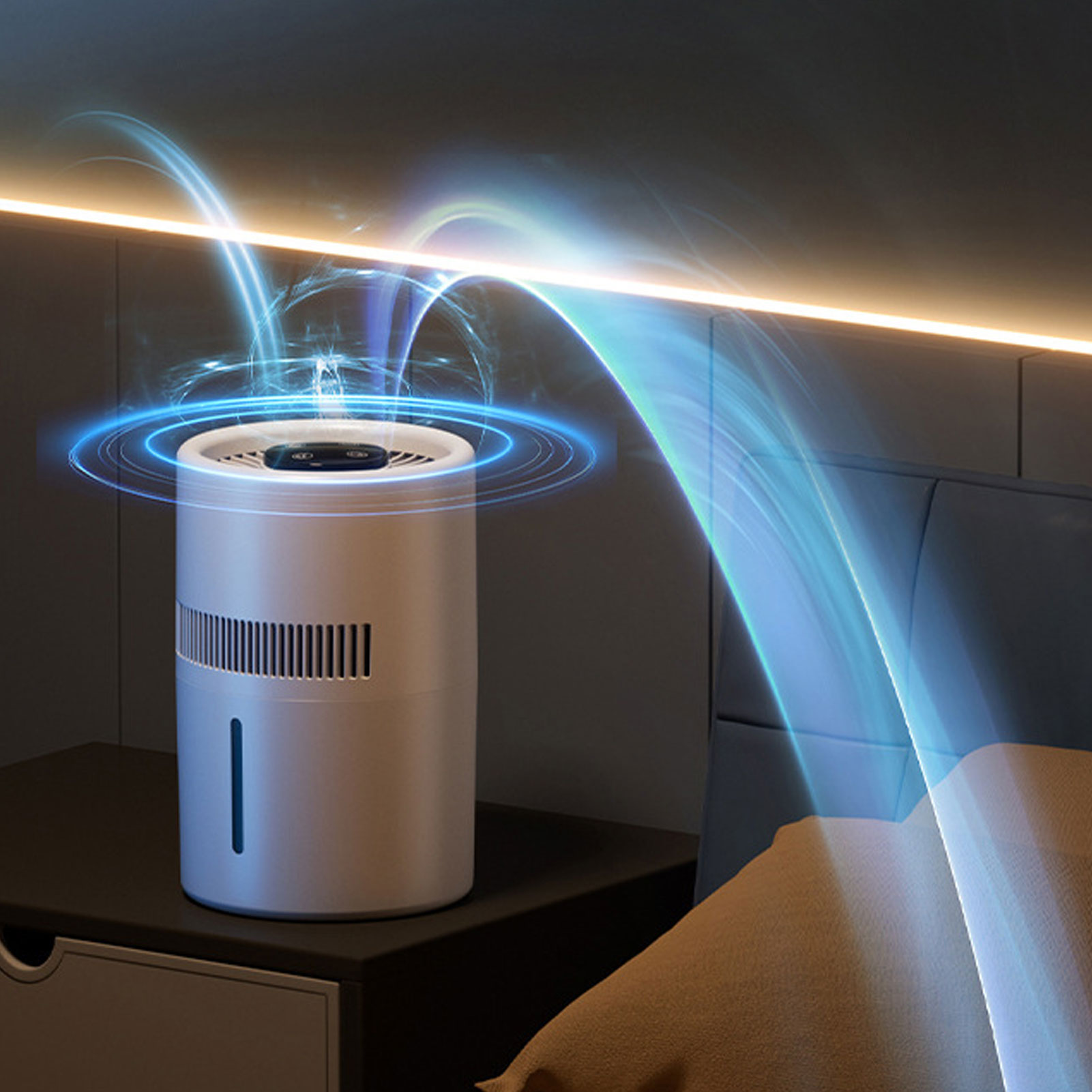 Air Purifier Efficient Purific - Humidifier Nursery Quiet recension och pris