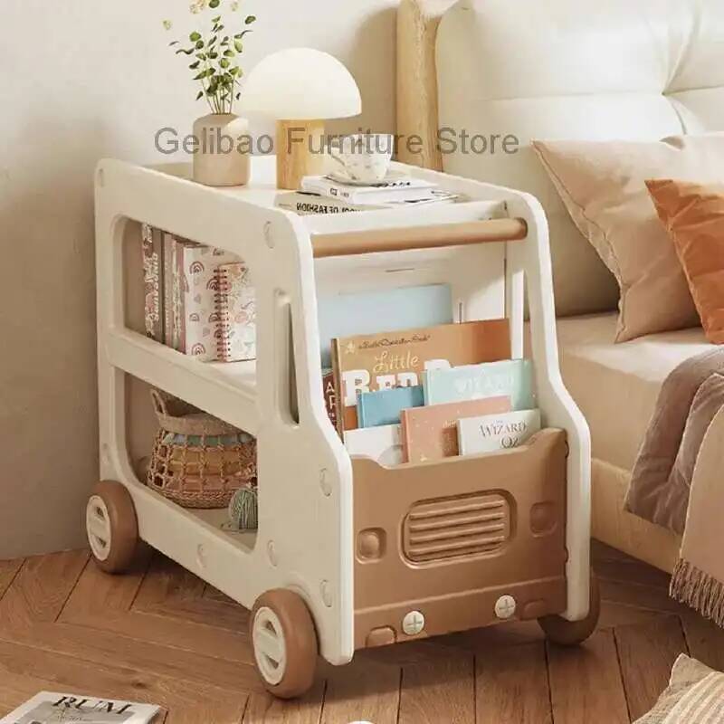 Bookcase Montessori Bookshelf  - Baby Nursery Shelf recension och pris