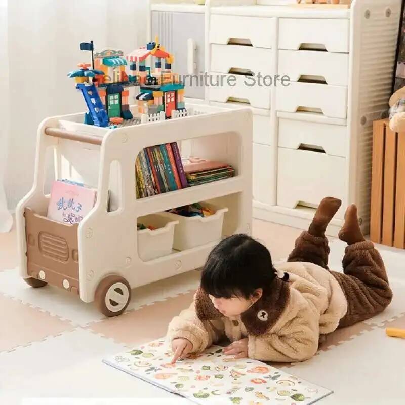 Bookcase Montessori Bookshelf  - Baby Nursery Shelf recension och pris